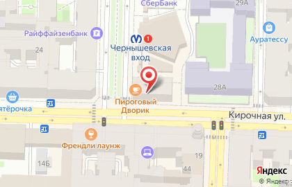 Терминал Банк Санкт-Петербург в Центральном районе на карте