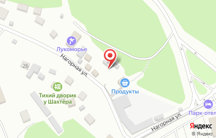 Под Фонарем, усадьба на карте