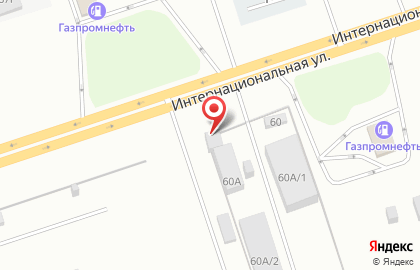 Магазин пиломатериалов Сосна на Интернациональной улице на карте