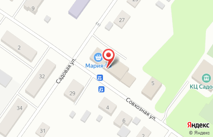 Продуктовый магазин в Новосибирске на карте