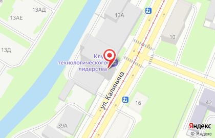 Невский испытательный центр на карте