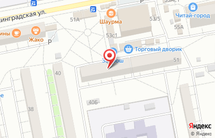 Тольяттинский архив на улице Ленинградской на карте