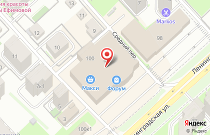«Otproffi» на улице Ленинградской на карте