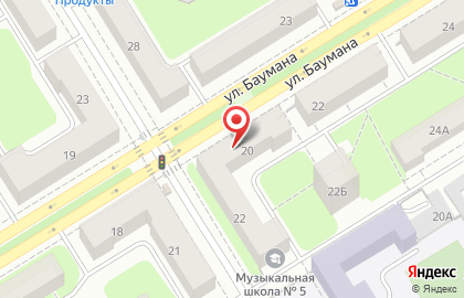Торговая компания Восток-Сервис Екатеринбург на улице Баумана на карте