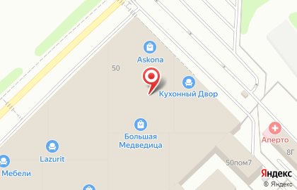 Фирменный магазин LAVITA на Светлановской улице на карте