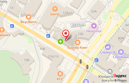 Табакофф в Ленинском районе на карте