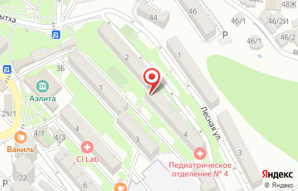 Спортивная школа в Сочи на карте