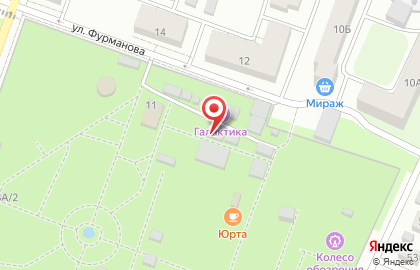 Магазин Сладость на улице Фурманова на карте