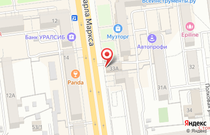 Ресторан Радость на улице Карла Маркса на карте