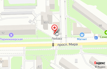 Комплексный центр социального обслуживания населения Советского административного округа Любава на карте