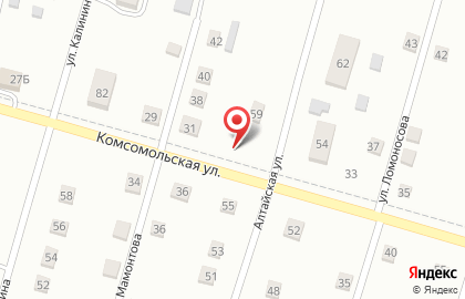 EХ на Комсомольской на карте