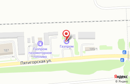 СТО Газпром на Пятигорской улице на карте