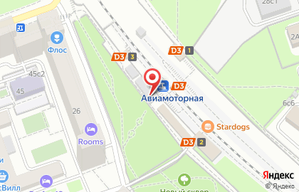 Магазин фастфудной продукции на шоссе Энтузиастов на карте