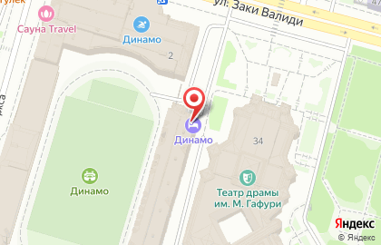 Спортивный комплекс Динамо на улице Карла Маркса на карте