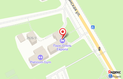 Парк-отель Европа в Белгороде на карте