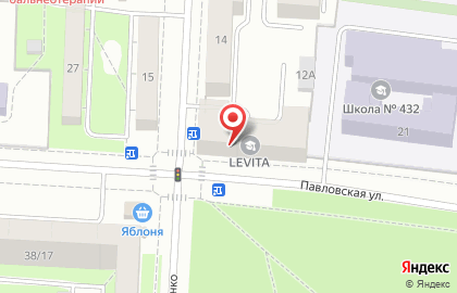 Салон красоты и эстетики Афродита на Павловской улице на карте
