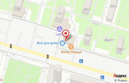 Магазин товаров для дома и ремонта Всё для дома и ремонта в Москве на карте
