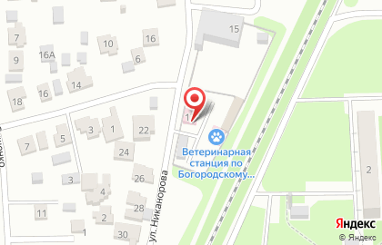 Ветеринарная станция на карте