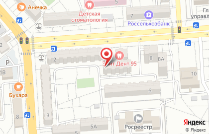 Продовольственный магазин Элит в Грозном на карте