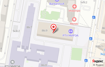 Московский технологический университет (МИРЭА,МГУПИ,МИТХТ) на карте