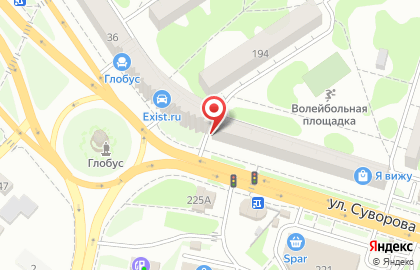Агентство недвижимости Глобус в Ленинском районе на карте