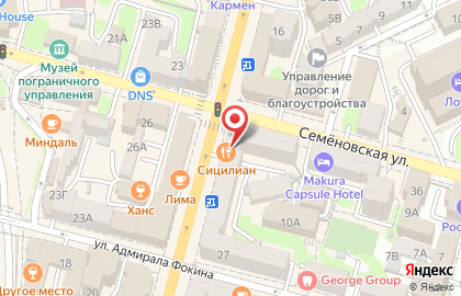 Салон оптики Ост-Оптик на Семёновской улице на карте