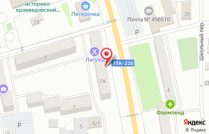 Салон оптики в Челябинске на карте