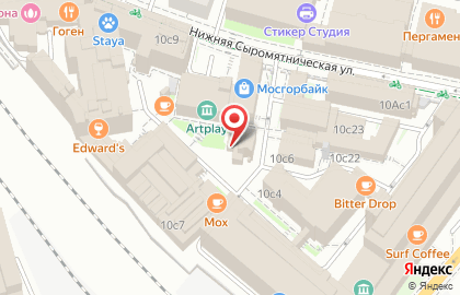 Кафе Скалка в Москве на карте