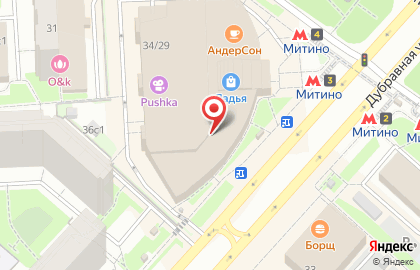 Салон Много Мебели в Митино на карте