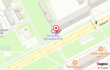 Нотариус Абзалова М.О. на карте