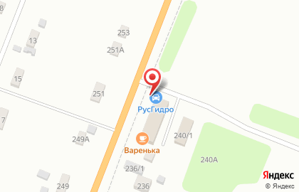 Варенька на улице Нахимова на карте