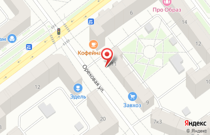 Фирменный магазин DobroVar на Ореховой улице на карте