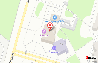 Развлекательный центр Янтарь на карте