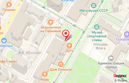 Магазин обуви на Навагинской, 3а на карте