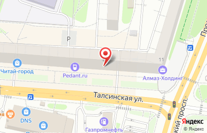 Город Золотой в Москве на карте