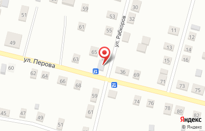 Продовольственный магазин Пятый на карте