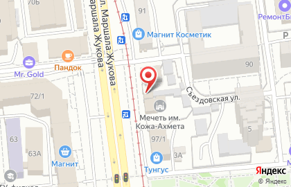 Пекарня Hot Lavash на улице Маршала Жукова на карте