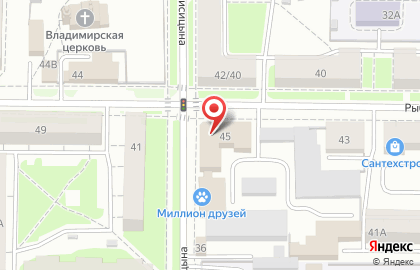 Частная охранная фирма АВМ-Безопасность на Рыбинской улице на карте