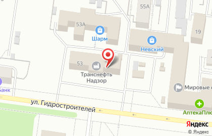 Мебельный салон Мебельный Мир на улице Гидростроителей на карте