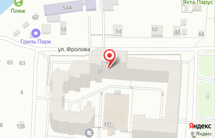 Бэби-Клуб на Фролова на карте