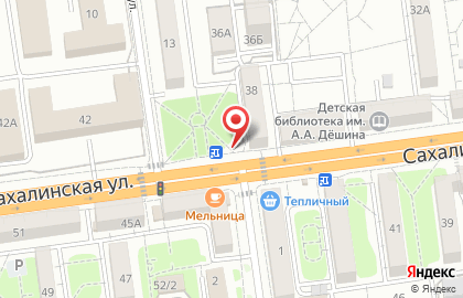 ООО Союзпечать на Сахалинской улице на карте
