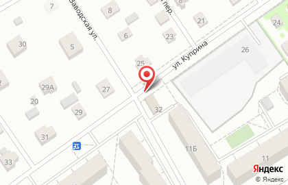 Продуктовый магазин на Заводской (Гатчинский район), 11в на карте