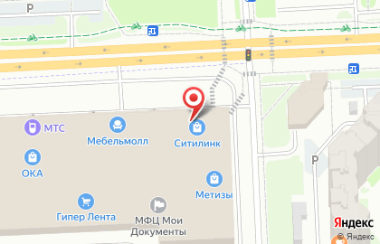 Аптека Университетская Аптека в ТК Ока на карте