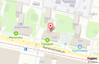 МСервис на Нагатинской улице на карте