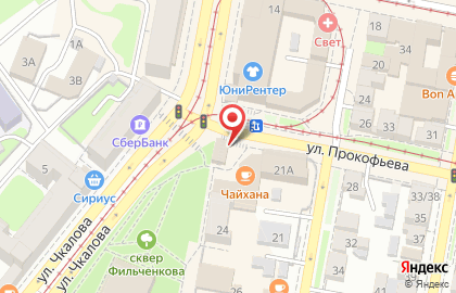 Микрокредитная компания Финанс НН на улице Фильченкова на карте