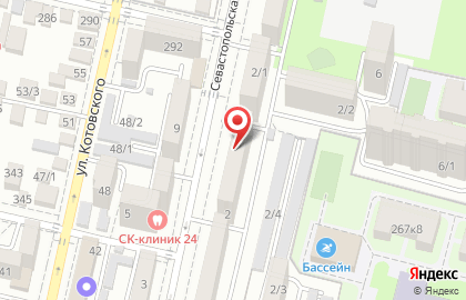 Магазин фермерских продуктов на Севастопольской улице на карте