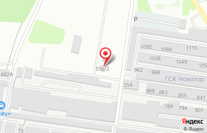 Автостоянка в Воронеже на карте