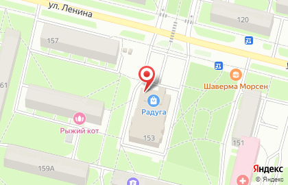 Парикмахерская Лидия на улице Ленина на карте