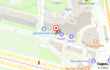 Магазин мясной и молочной продукции, ИП Данилкин А.С. на Коломяжском проспекте на карте
