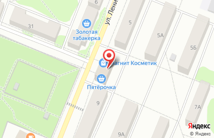 Магазин косметики и бытовой химии Магнит Косметик на улице Ленина на карте